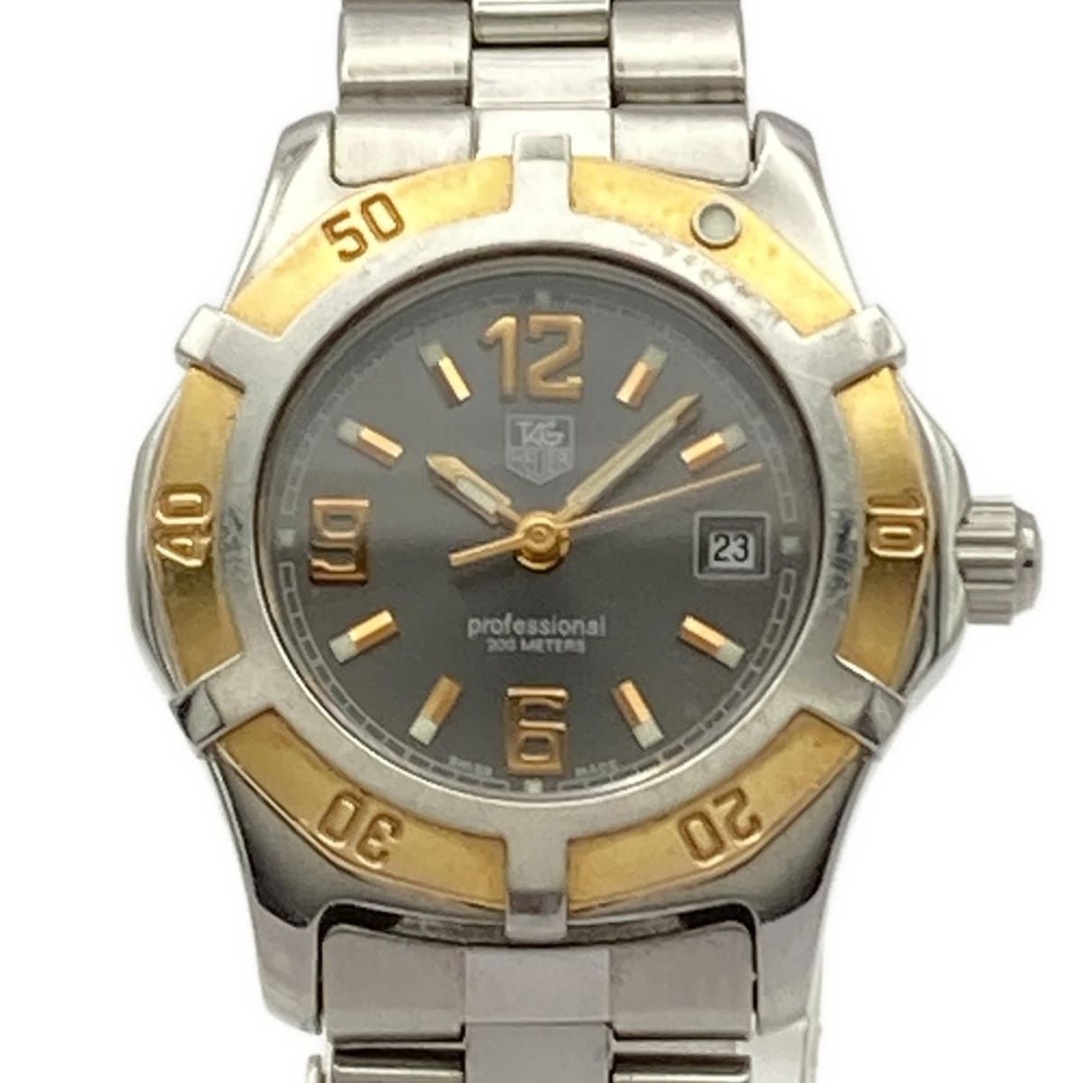 TAG Heuer タグホイヤー 腕時計 エクスクルーシブ WN1351 レディース ダークグレー