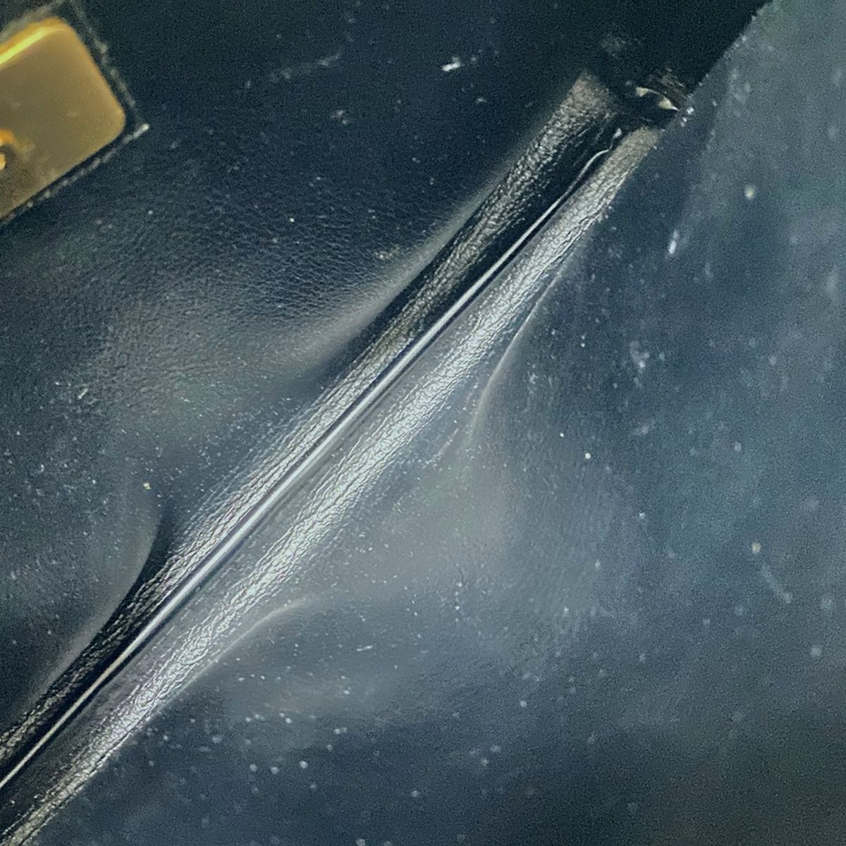 チェック柄 レザー