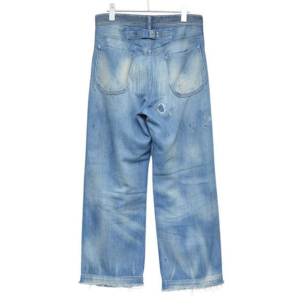 Maison Margiela メゾンマルジェラ 2020 AW デストロイボーイフレンドデニム リペア加工デニムパンツ S 30728