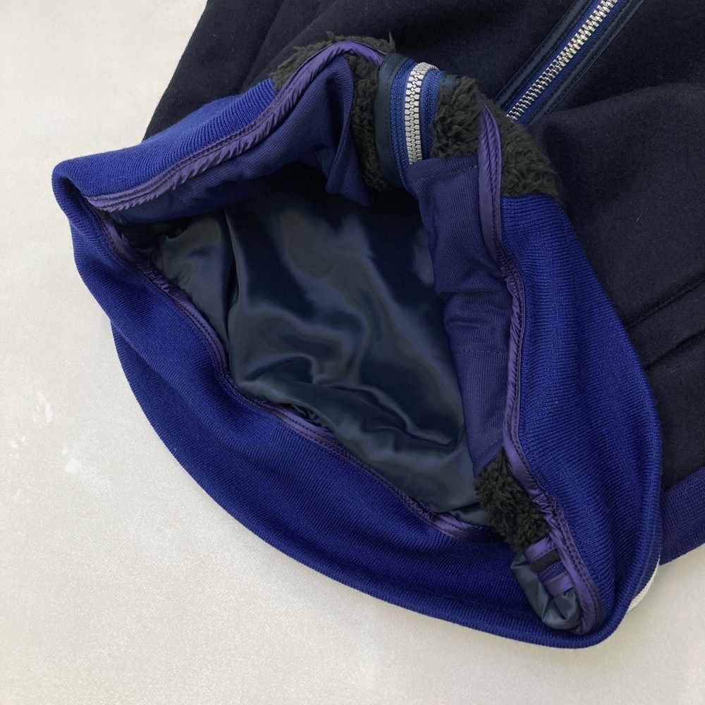 サイズ 1 MASTER BUNNY EDITION マスターバニーエディション ボア切替 中綿ジャケット ネイビー系 240101398238 ゴルフウェア レディース ストスト LLC-HASEGAWATOSO_COM