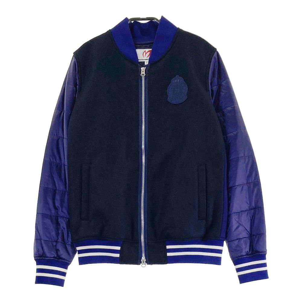 サイズ 1 MASTER BUNNY EDITION マスターバニーエディション ボア切替 中綿ジャケット ネイビー系 240101398238 ゴルフウェア レディース ストスト