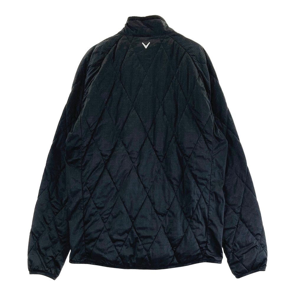 サイズ LL CALLAWAY キャロウェイ 中綿ジャケット チェック柄 グリーン系 240101406667 ゴルフウェア メンズ ストスト