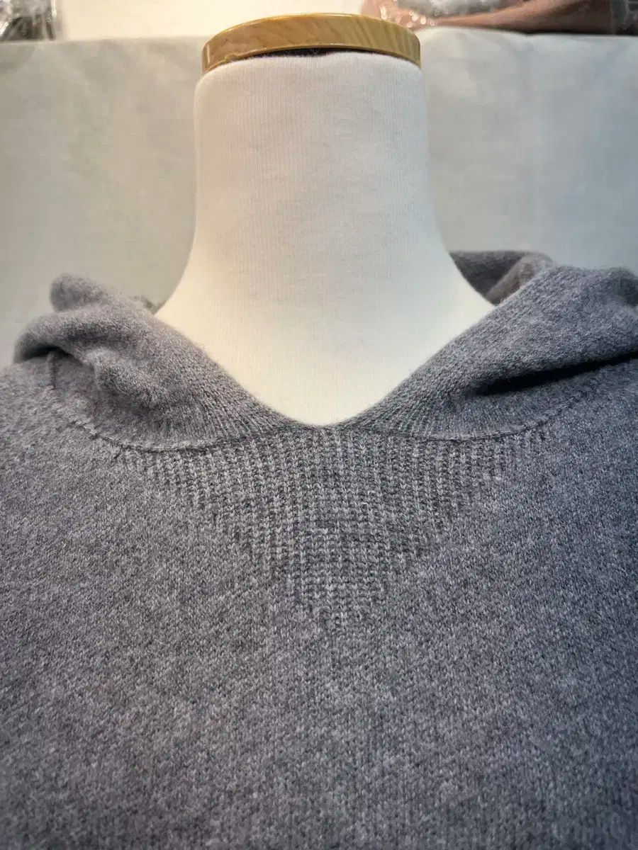 TheCashmere カシミア フードTシャツ S