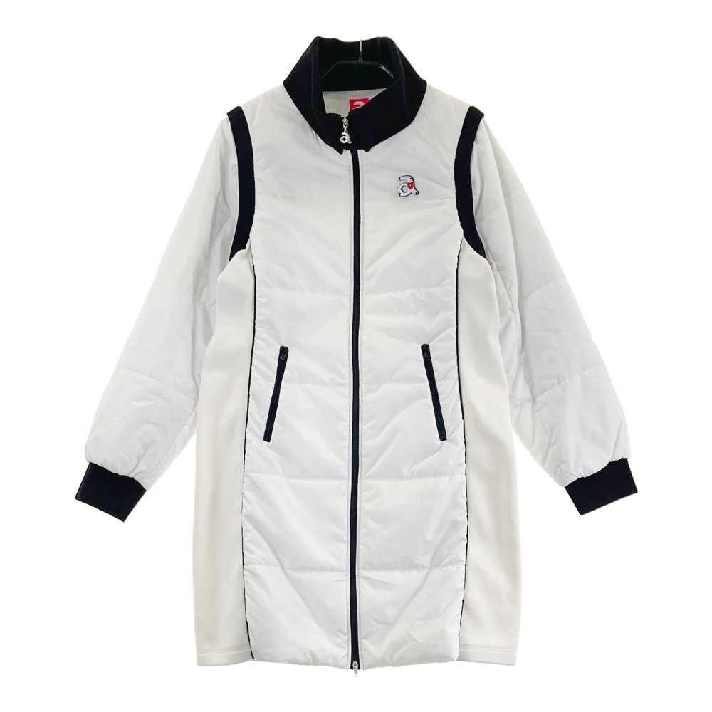 サイズ 36 ARCHIVIO アルチビオ 2WAY蓄熱 中綿ジャケット ホワイト系 240101429013 ゴルフウェア レディース ストスト