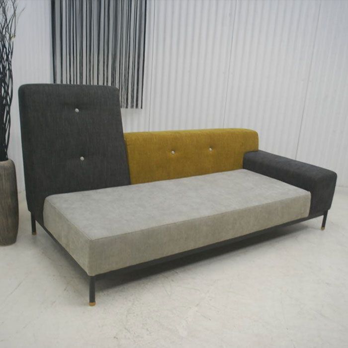 アウトレット 現品限り 一部 大 アシンメトリー変形デザイン 新進スタイルソファー 空間をお洒落に演出 250304-テッド2.5p左