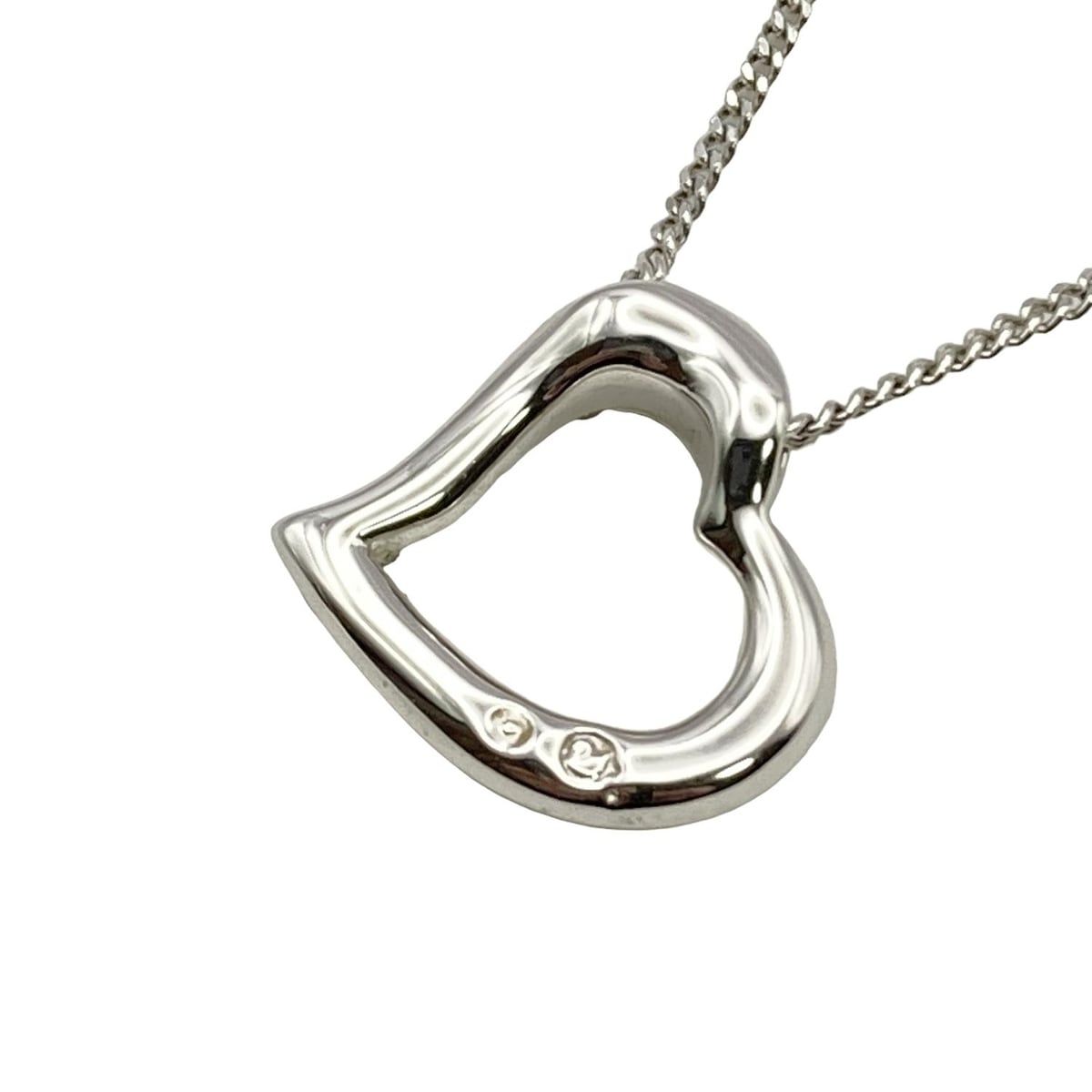  SWAROVSKI スワロフスキー ネックレス - シルバー×クリア ハート ネックレス アクセサリー