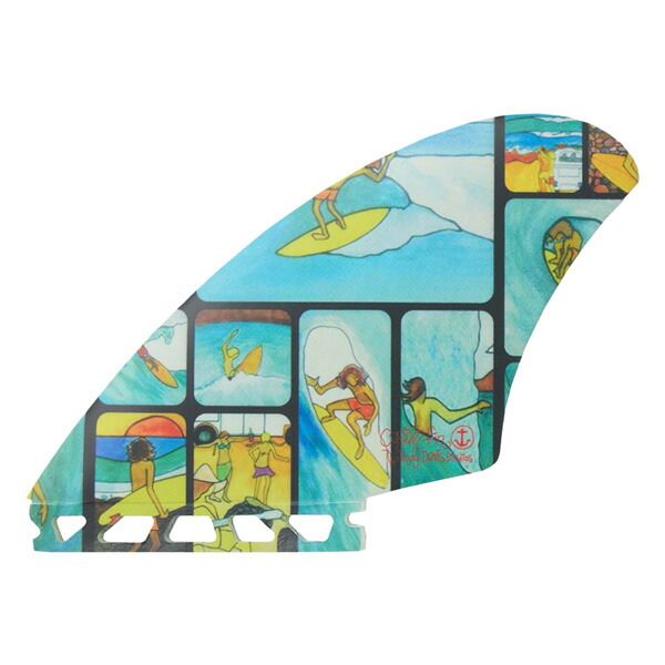  キャプテンフィン フィン CAPTAIN FIN KEEL ST 5.13 FUTURES ツインフィン アンディ デイビス キール シングルタブ その他 サーフボード