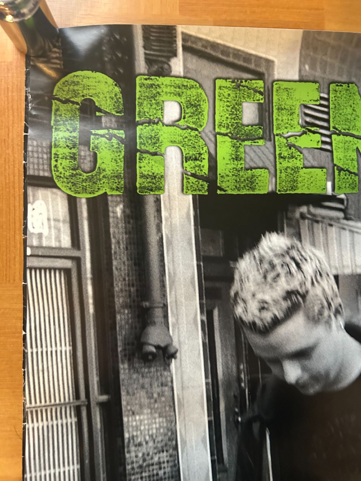 グリーン デイ GREEN DAY Warning 2000年 アルバム プロモーション用ポスター B2サイズ 515x728mm