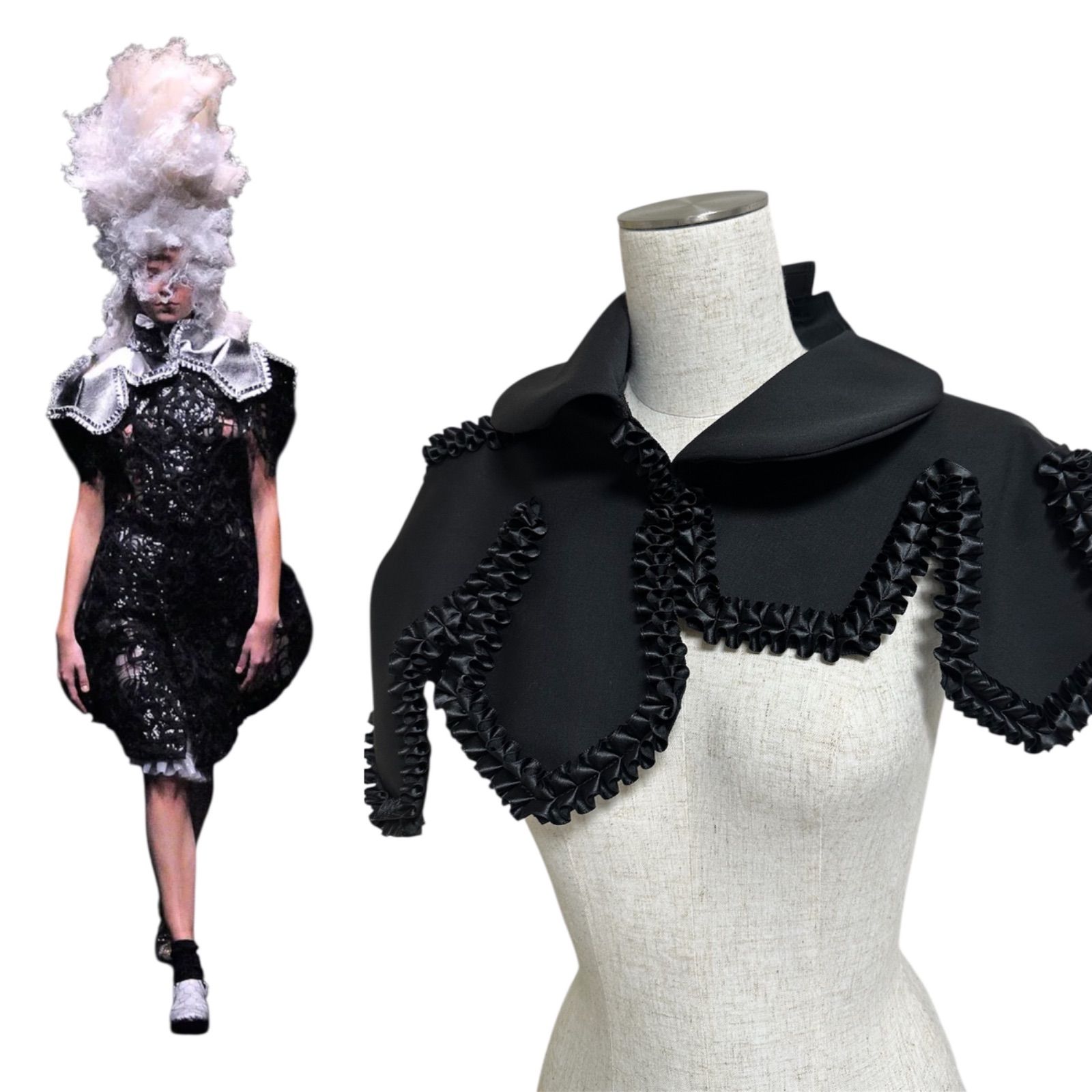 Comme des Garçons コムデギャルソン フリル トップス 2009春夏ランウェイ