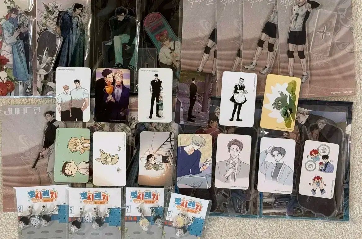 BLアクリルたち まとめ 在庫整理 危険なコンビニ 夢の座席 訪問トレカ