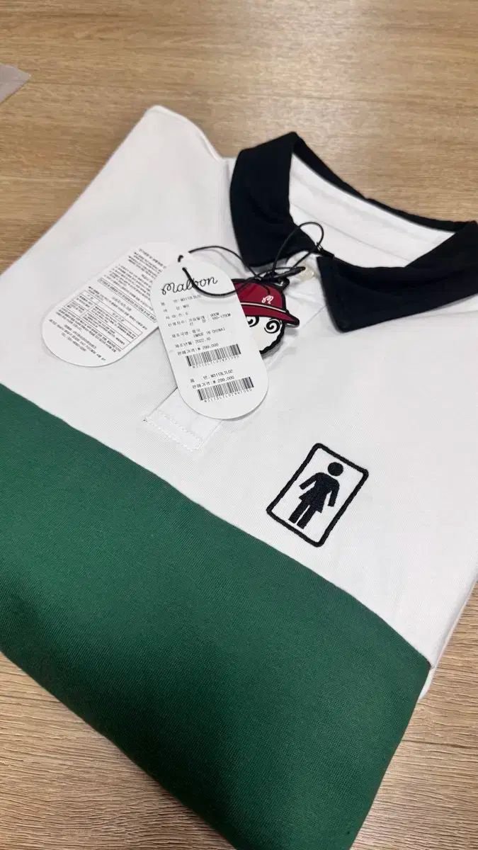 MALBON GOLF マルボンゴルフ ユニセックス ラグビー Tシャツ S