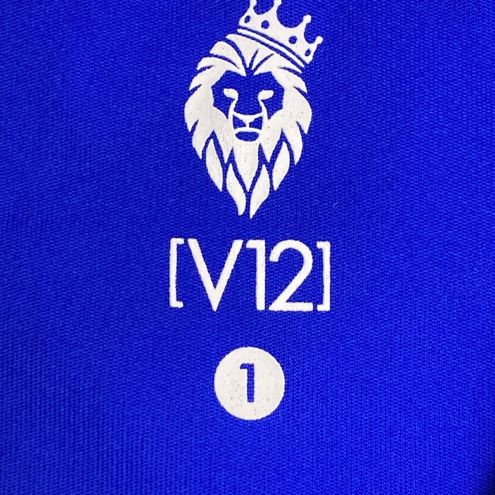 サイズ 1 V12 ヴィトゥエルヴ V122210-CT20 モックネック 半袖Tシャツ ブルー系 240101494175 ゴルフウェア レディース ストスト LLC-HASEGAWATOSO_COM
