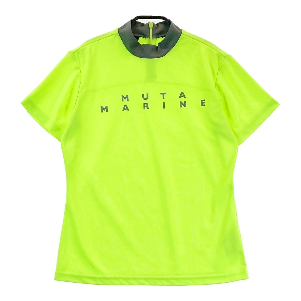 即決】muta MARINE ムータマリン ハイネック 半袖 Tシャツ ピンク系 5