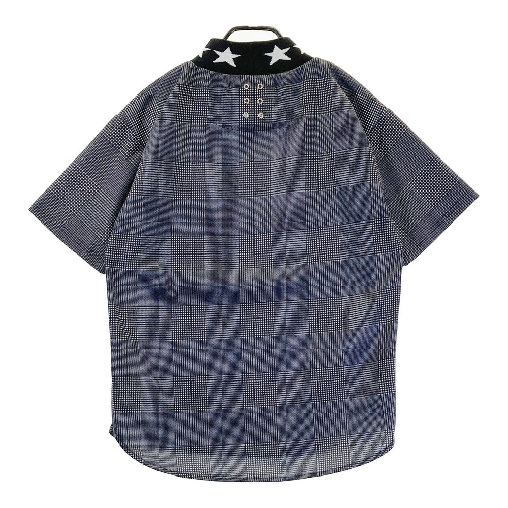 サイズ 2 RUSSELUNO ラッセルノ ハイネック 半袖Tシャツ グレンチェック柄 ブラック系 240101504590 ゴルフウェア レディース ストスト