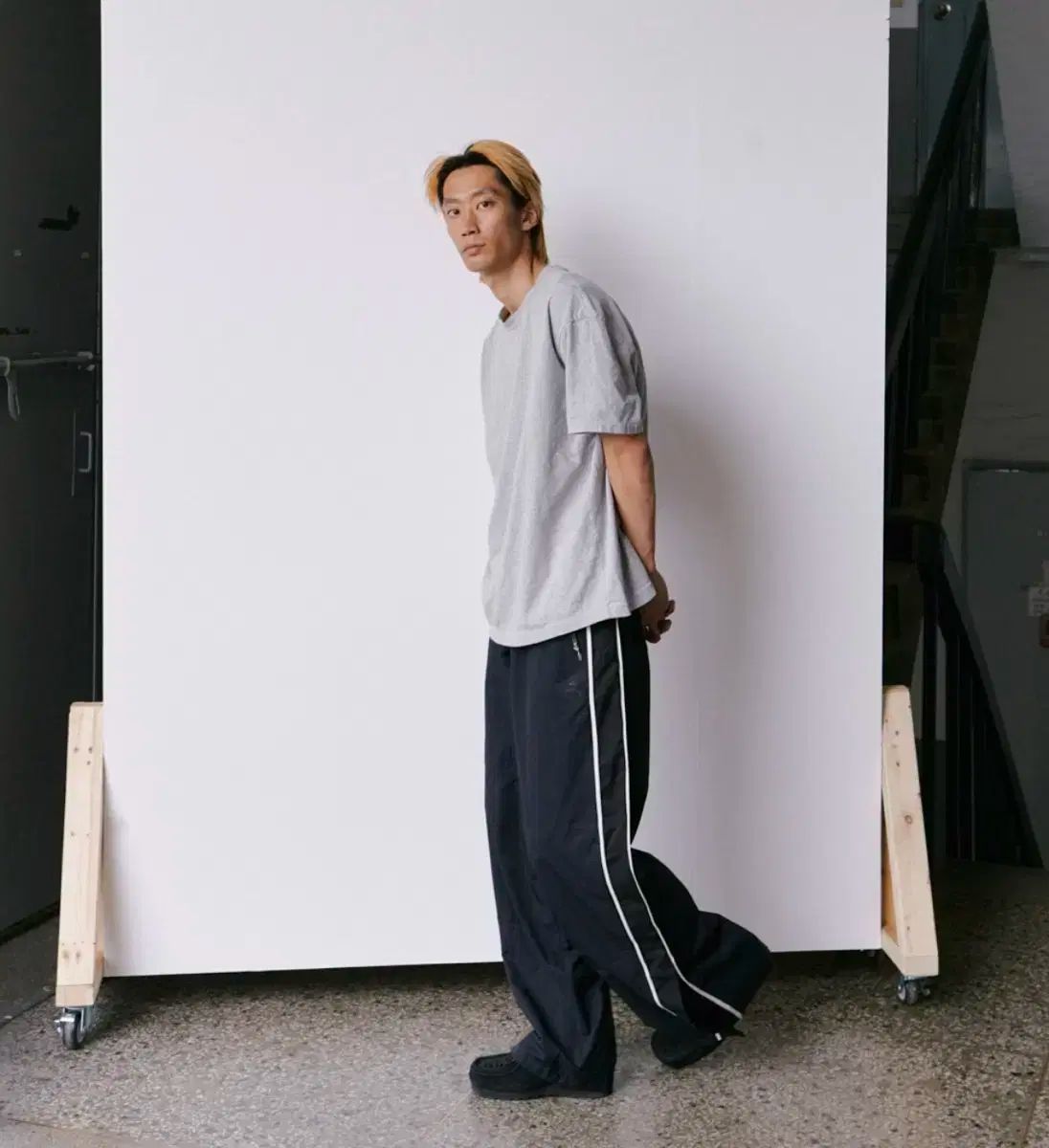  2 1011 トラックパンツ ダークネイビー ジョガーパンツ スウェットパンツ パンツ