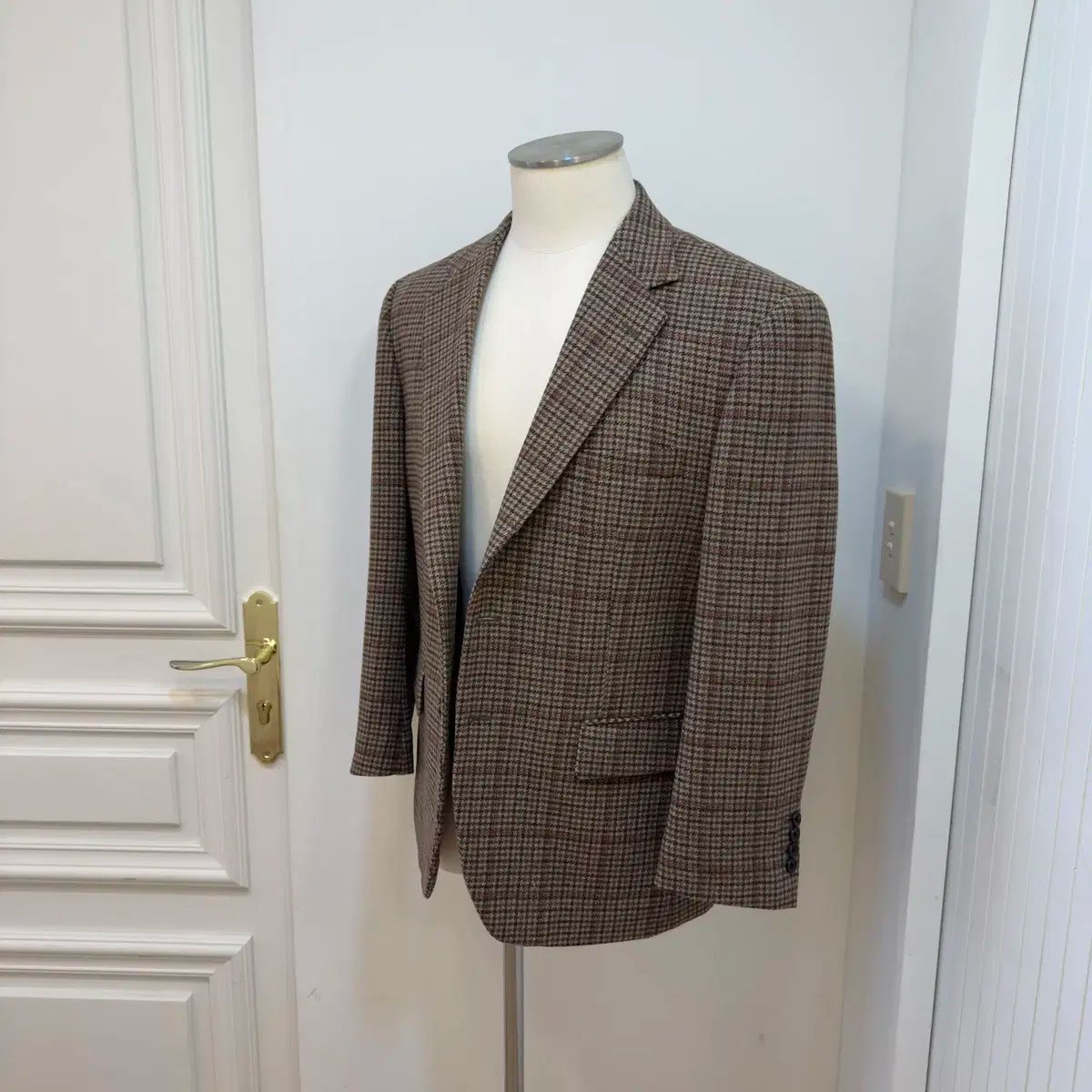 リージェント ハウス クラブチェック ジャケット