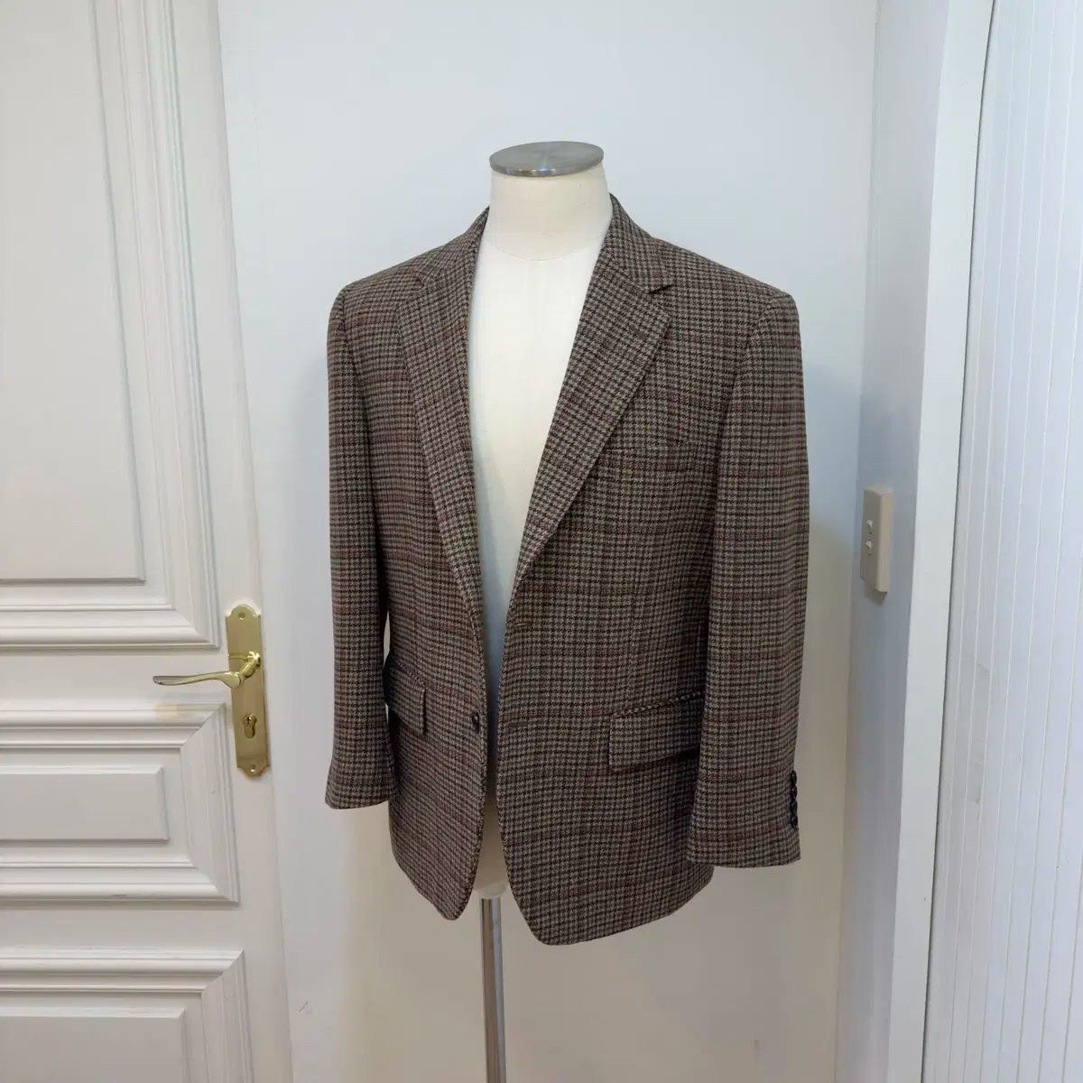 リージェント ハウス クラブチェック ジャケット