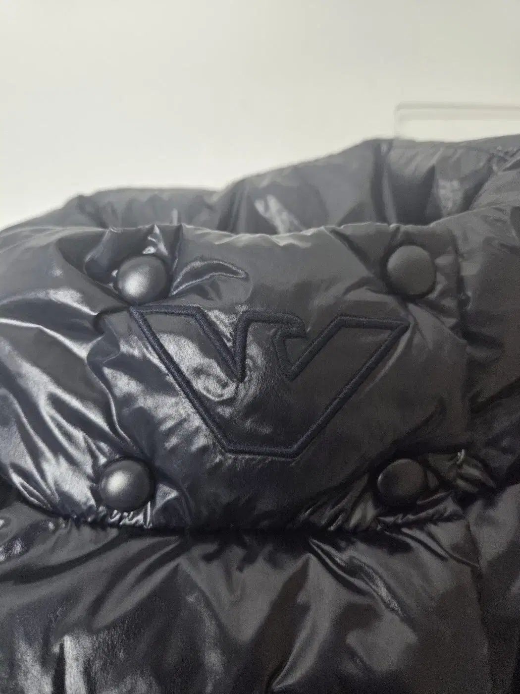  エンポリオアルマーニ キッズ シャイニー ダウン ダウンジャケット ネイビー 12 A その他 ジャケット ブルゾン