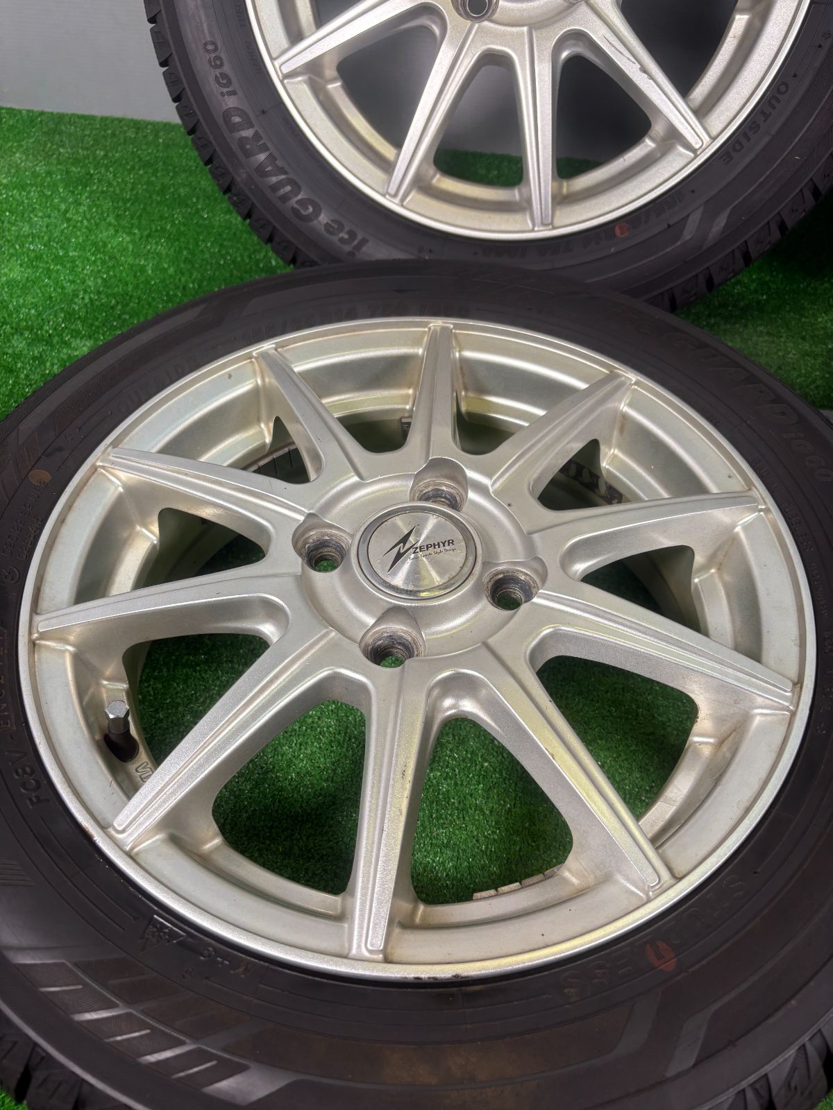 14 x 4 5 J 45 4穴 PCD 100 155 65 R ヨコハマ IG 60 4本 冬 タイヤ ホイール セット スタッドレス TA 711