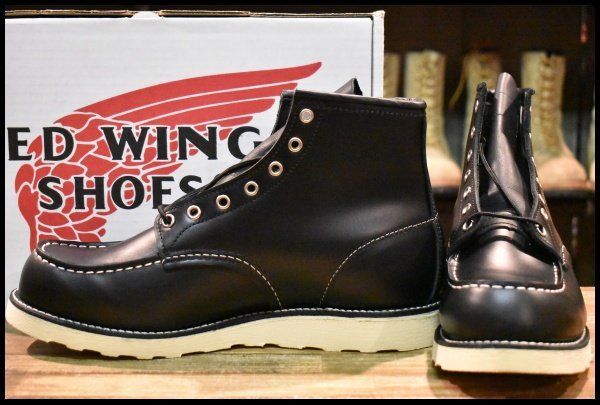 10E 犬タグ復刻 19年 レッドウィング 8179 アイリッシュセッター ブラッククローム モックトゥ ブーツ redwing HOPESMORE GP184