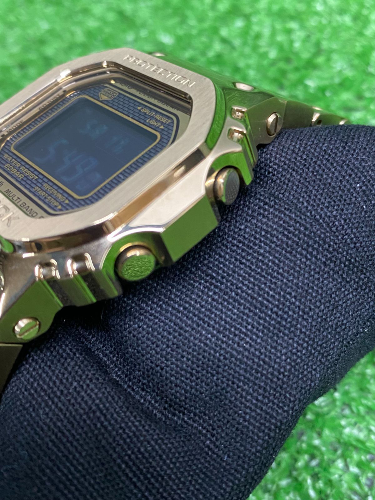 カシオ G SHOCK フルメタル ゴールド GMW B 5000 GD 9 JF 電波ソーラー Biuetooth 使用感少な目 説明書 u 251104_200