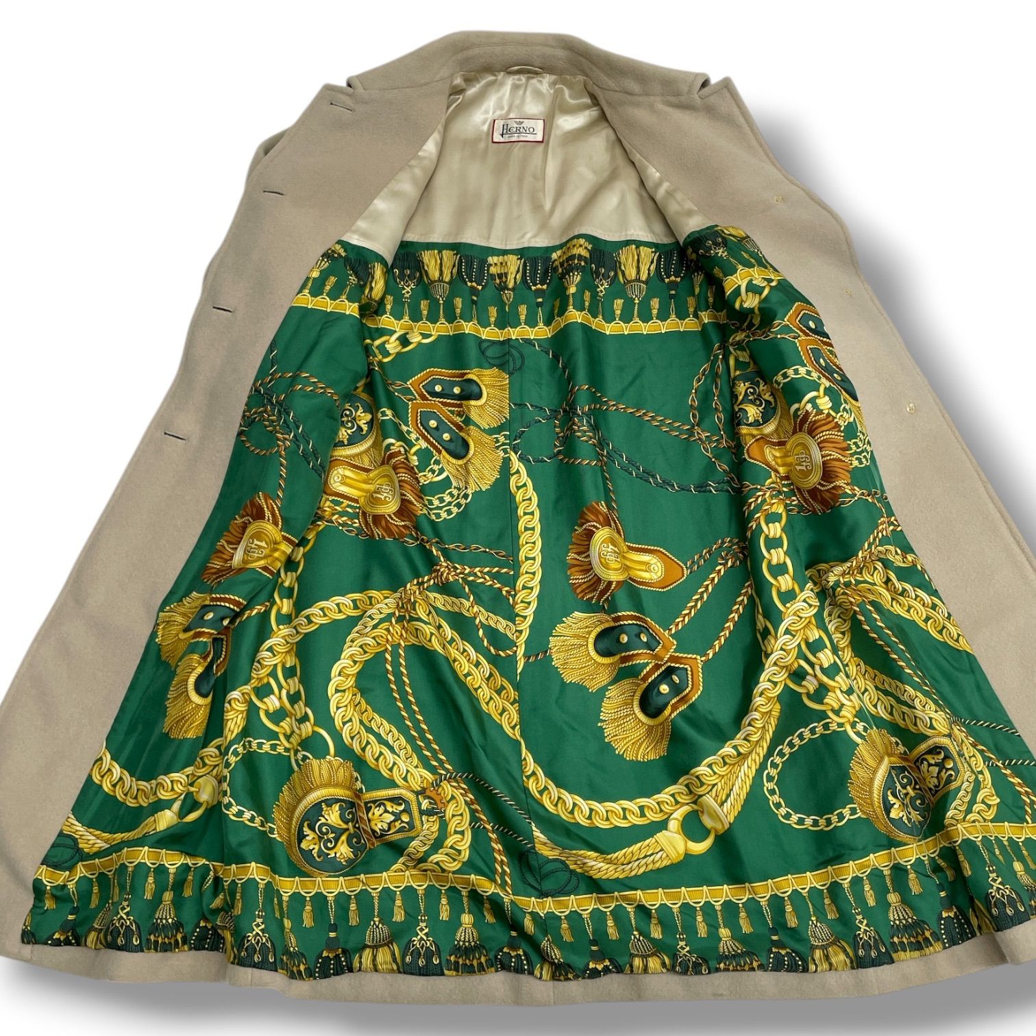 HERNO ヘルノ ロングコート アウター コート イタリア製 モヘア混