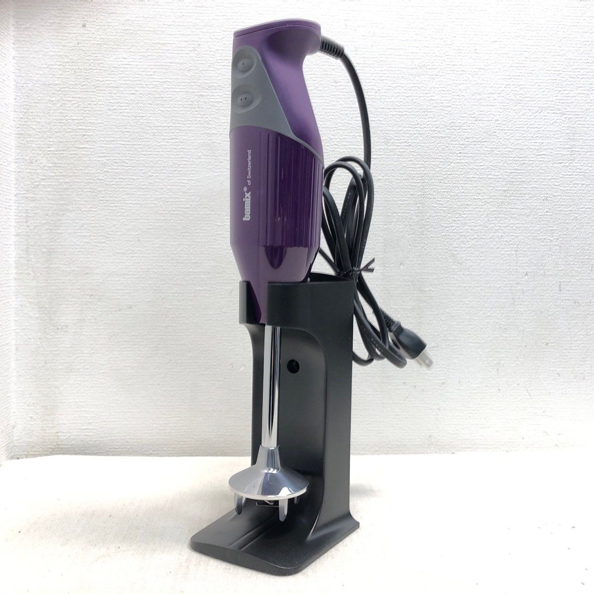 bamix バーミックス M 300 スマート オーベルジン プラスブラック スムージー ポタージュ ブレンダー ジューサー シンプルセット パープル