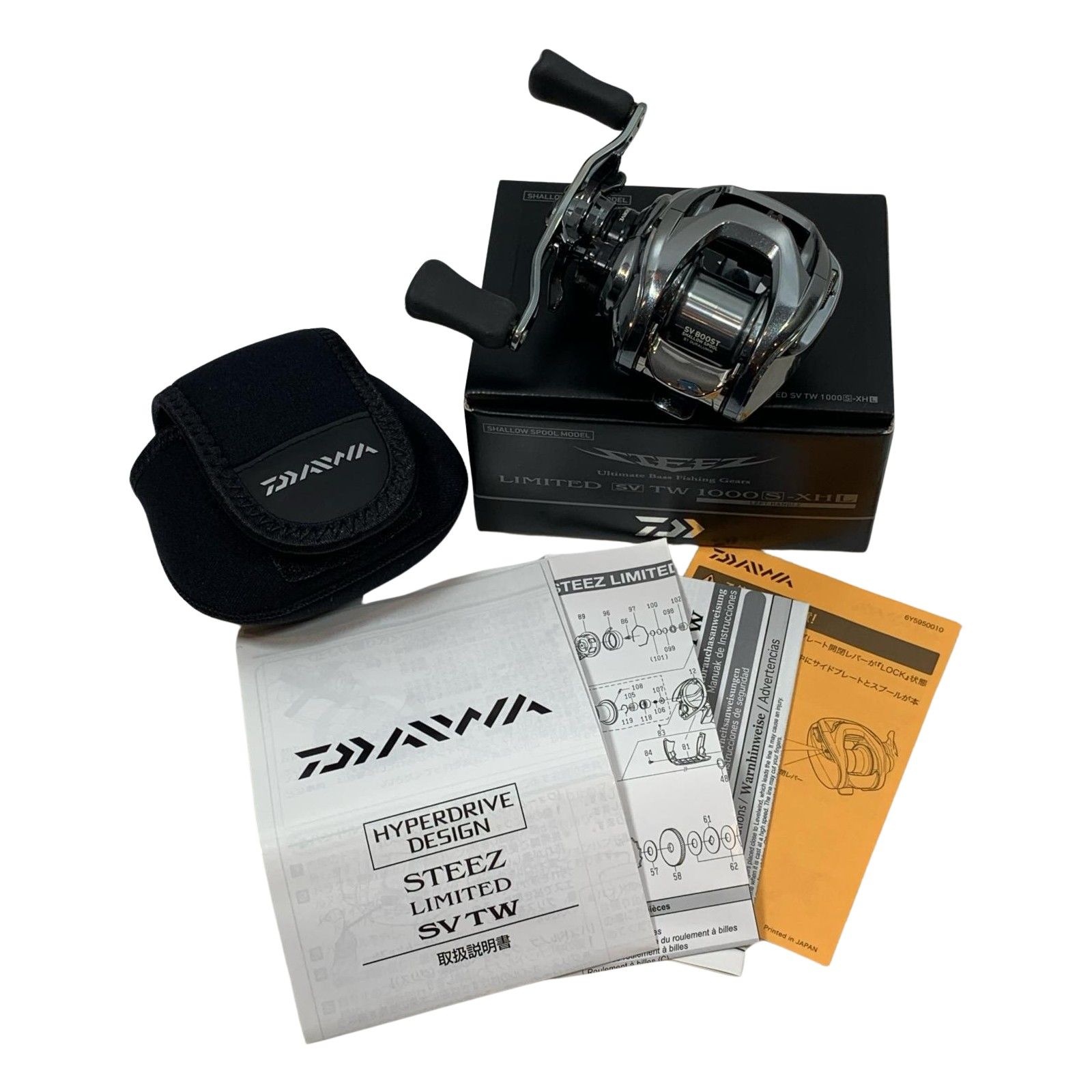 ττDAIWA ダイワ ベイトリール STEEZ LIMITED SV TW1000S-XHL