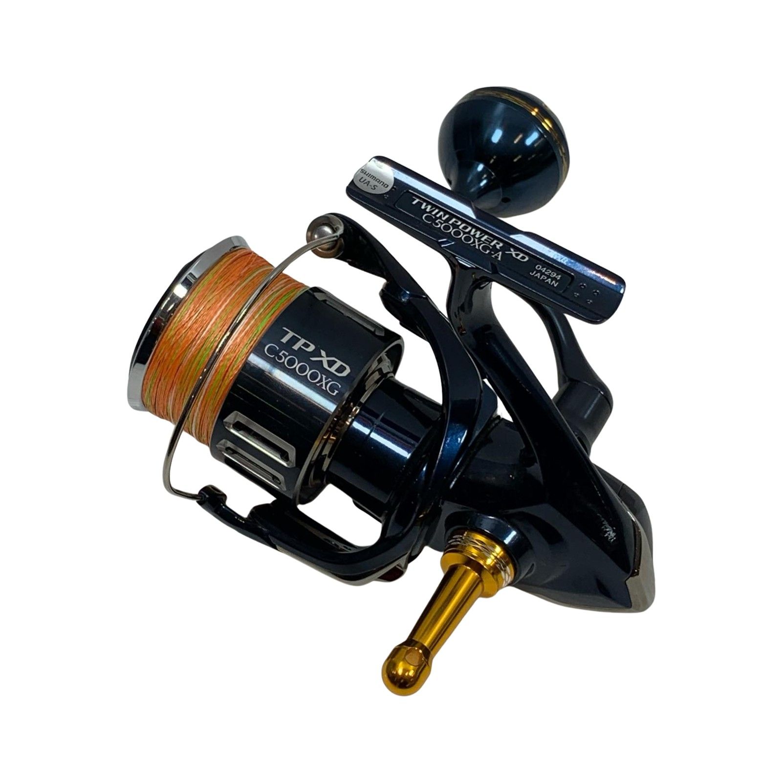 ττSHIMANO シマノ スピニングリール 21ツインパワーXD C5000XG ゴメクサスハンドル リールスタンド付き 04294