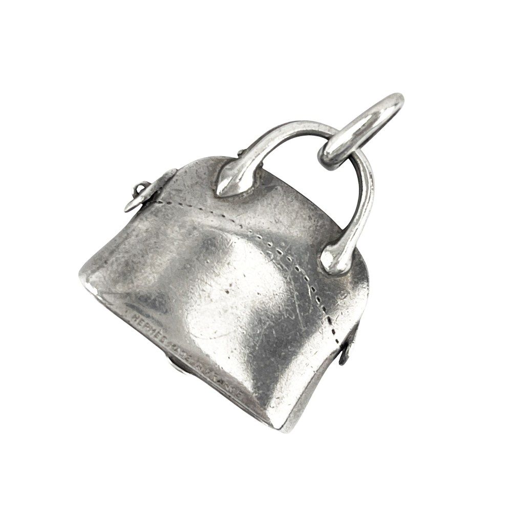 エルメス ボリード ピルケース ペンダントトップ ネックレス 小物入れ SV925 シルバー 箱 462634 11