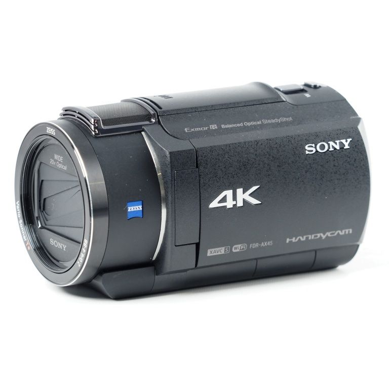 SONY ソニー デジタルビデオカメラ Handycam FDR-AX45 4K 64GB 光学20倍 ブラック 13838