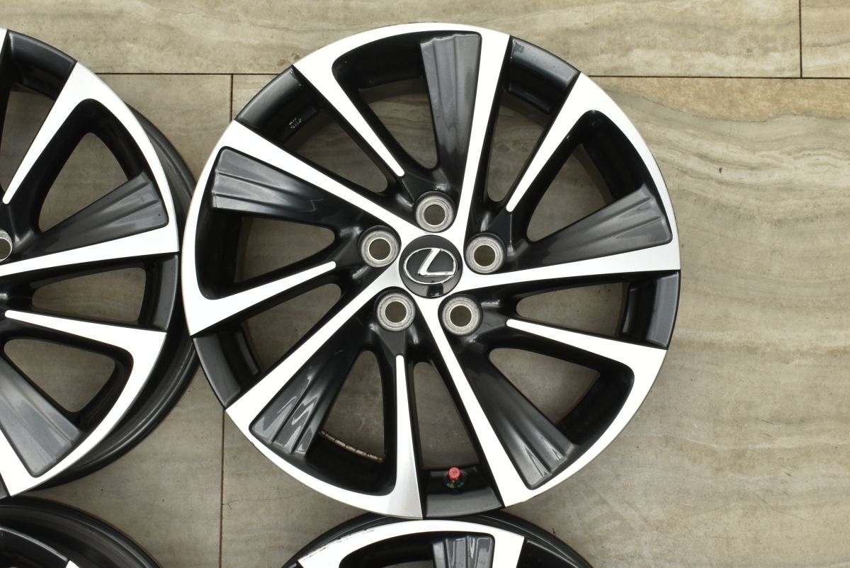  良好品 レクサス CT 200 h 16 in 6 J 45 PCD 100 4本セット プリウス カローラツーリング スポーツ 流用 ノーマル戻し スタッドレス用 16インチ ホイール