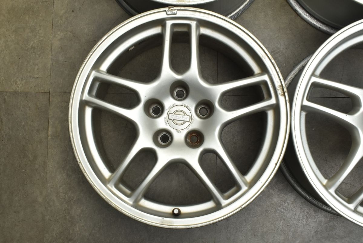 日産 33 GT-R 純正ホイール 17インチ 9J +30　4本 日産 33 GT-R 純正ホイール 17インチ 9J +30 4本 33GT-R 純正