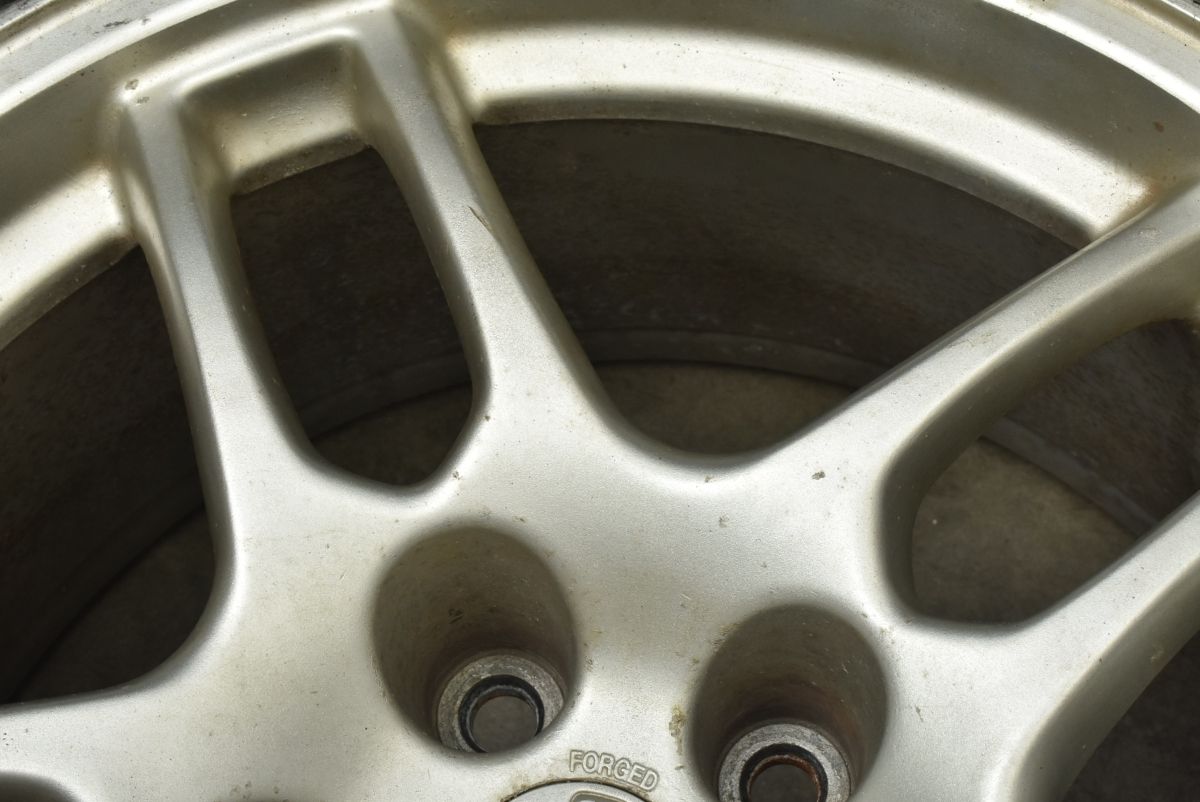  鍛造 ニッサン BCNR 33 スカイライン GT R 17 in 9 JJ 30 PCD 114 3 4本セット フェアレディZ シルビア 流用 ノーマル戻し 17インチ ホイール