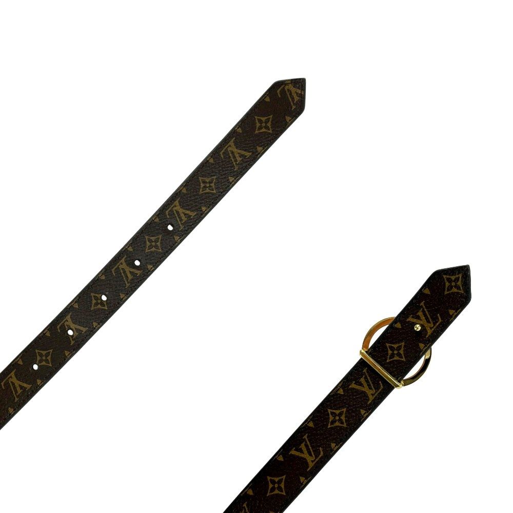 □美品□ ルイヴィトン サークルリバーシブル ベルト モノグラム GP  