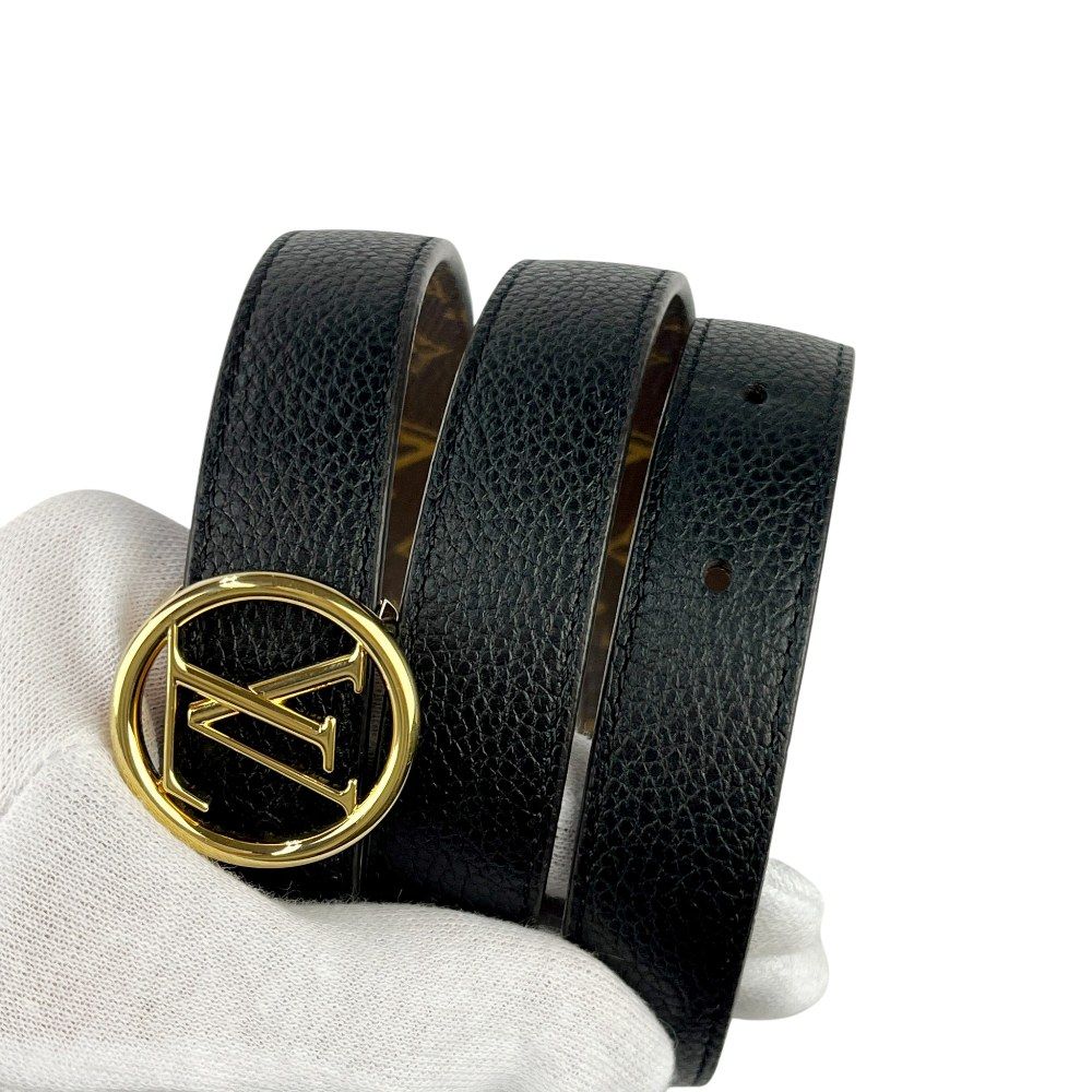 □美品□ ルイヴィトン サークルリバーシブル ベルト モノグラム GP  