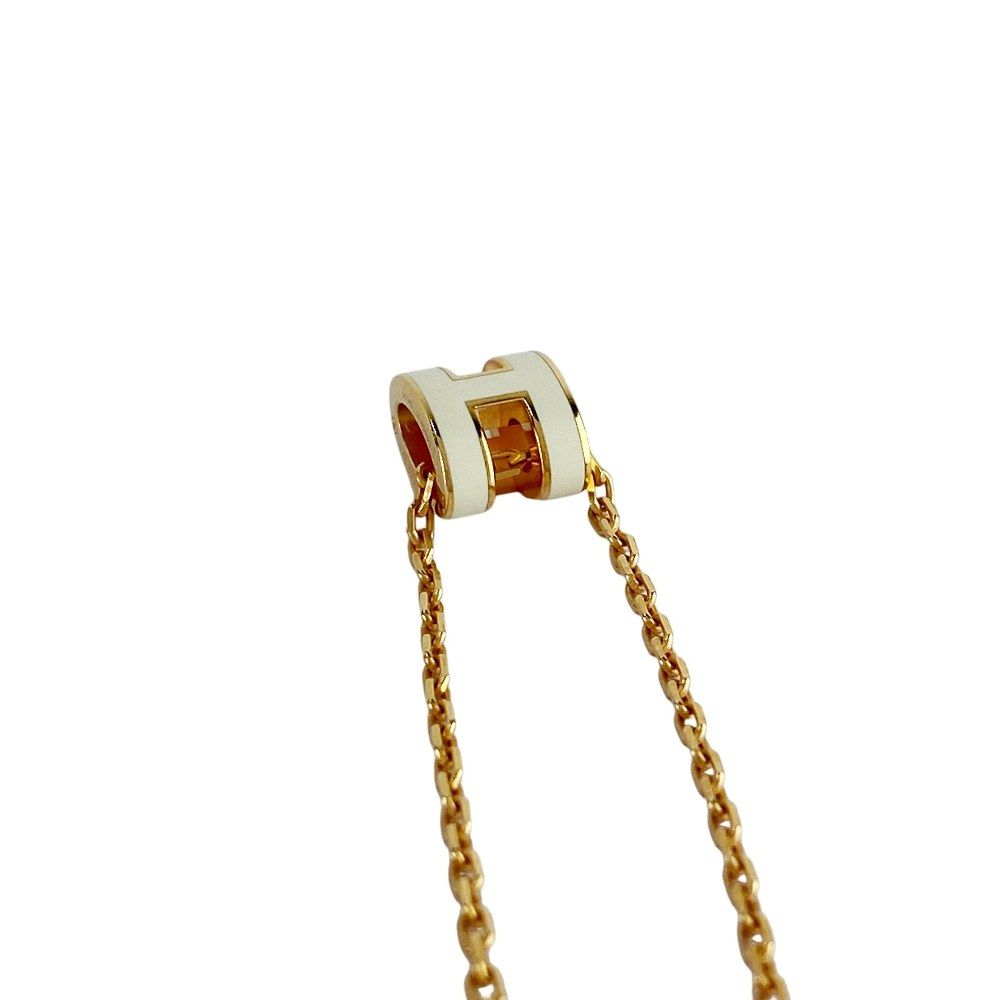 □新同□ エルメス ミニ ポップアッシュ ネックレス アクセサリー GP  