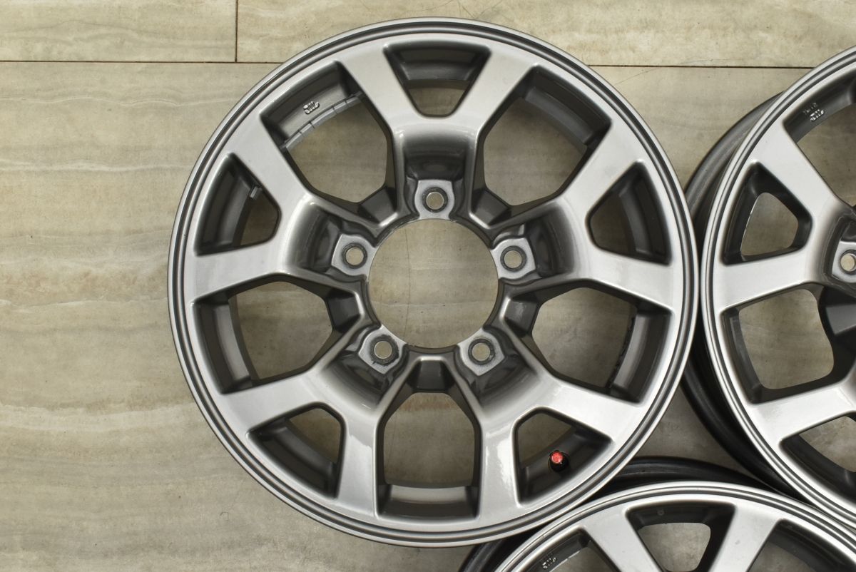  新車外し品 スズキ JB 74 ジムニーシエラ 15 in 5 J PCD 139 7 5本セット ノマド 流用 ノーマル戻し スタッドレス用 15インチ ホイール