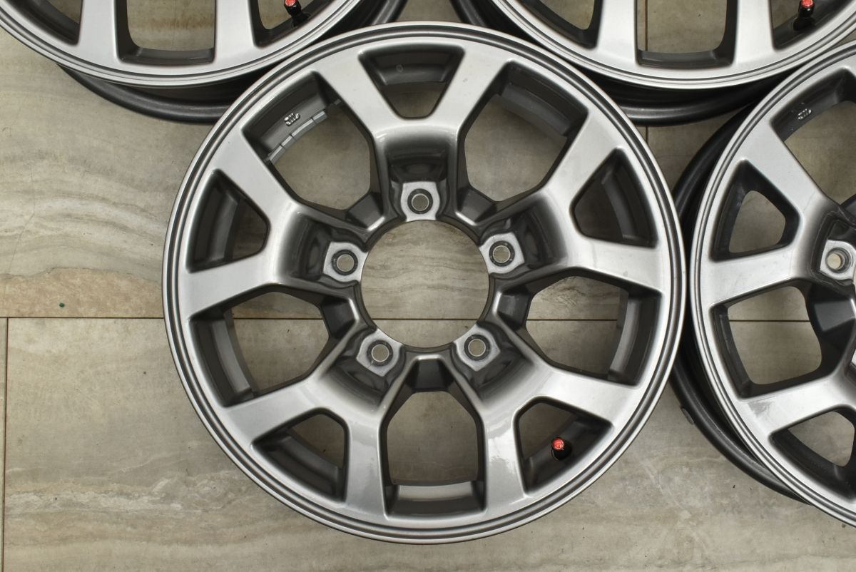 新車外し品 スズキ JB 74 ジムニーシエラ 15 in 5 J PCD 139 7 5本セット ノマド 流用 ノーマル戻し スタッドレス用