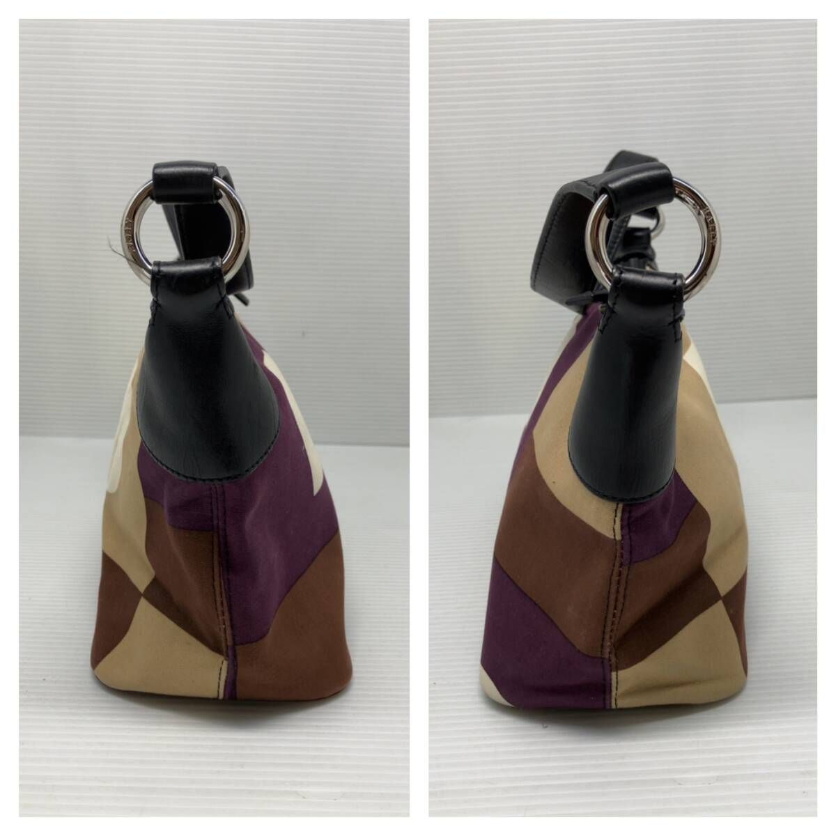 ハンドバッグ ブラウン