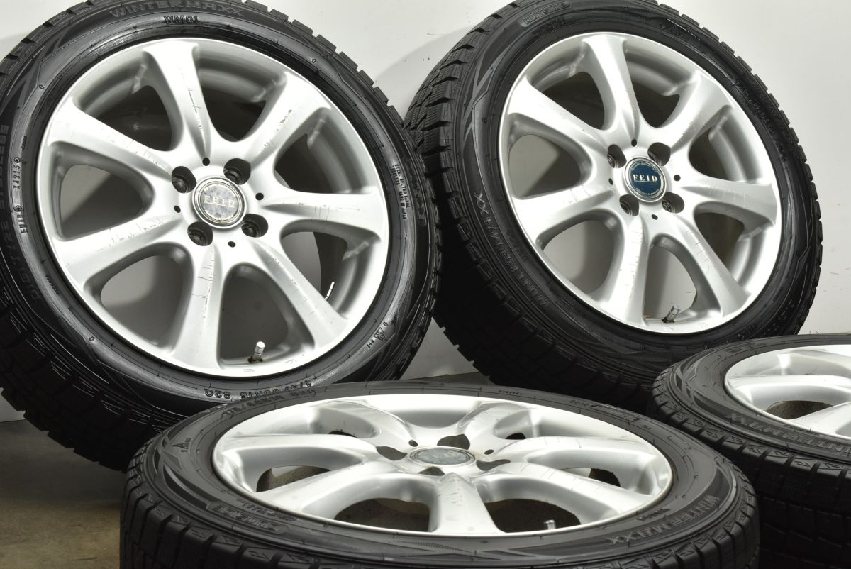 交換用に FEID 16 in 6 J 53 PCD 100 ダンロップ ウィンターマックス WM 01 175 60 R アクア フィット ノート MADZA 2 デミオ