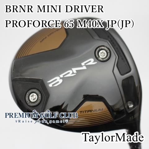 上 Aランク ドライバー テーラーメイド バーナーミニドライバー BRNR MINI DRIVER 65 M 40 X JP S 11 5度 4442