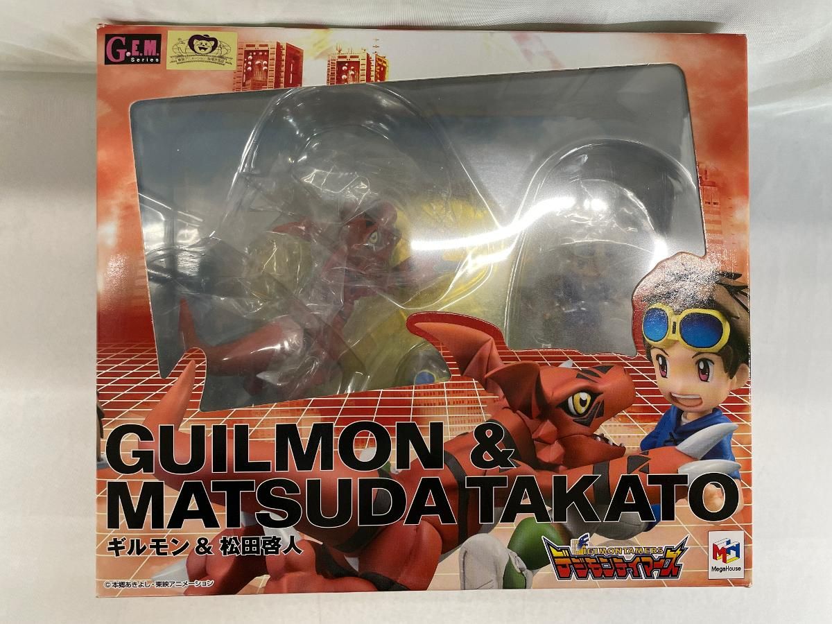 G.E.M.シリーズ ギルモン＆松田啓人 デジモンテイマーズ