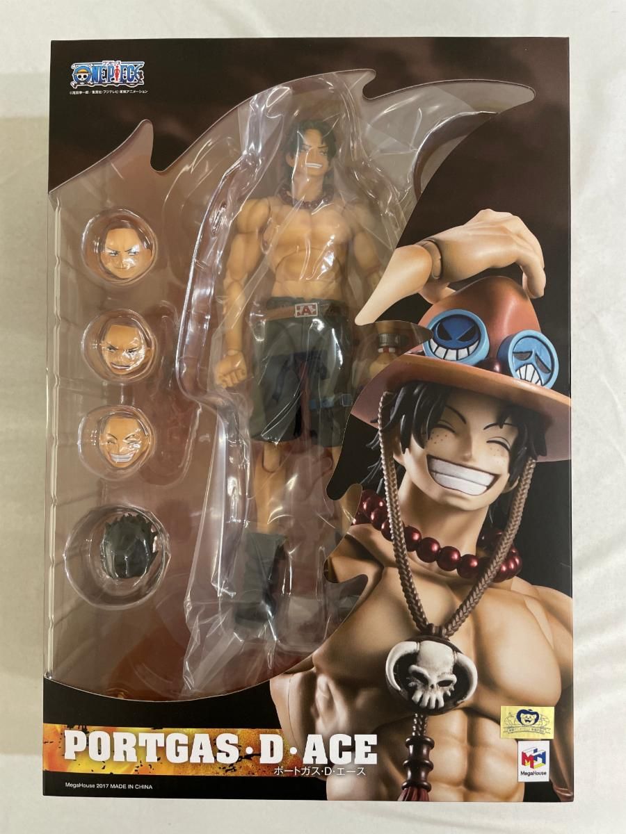 ヴァリアブルアクションヒーローズDX ONE PIECE Portrait.Of.Pirates × VAH ポートガス D エース