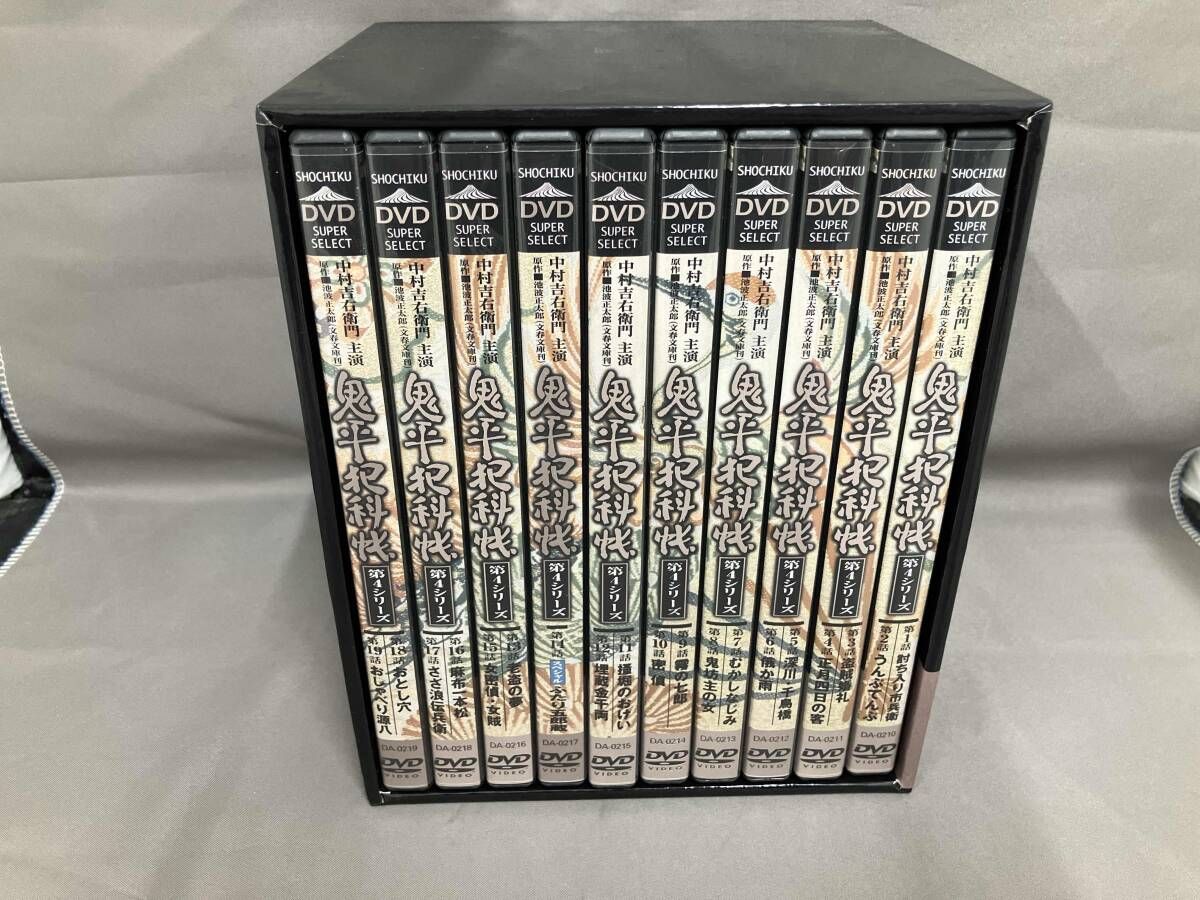 DVD 鬼平犯科帳 第4シリーズ DVD-BOX 正規取扱店
