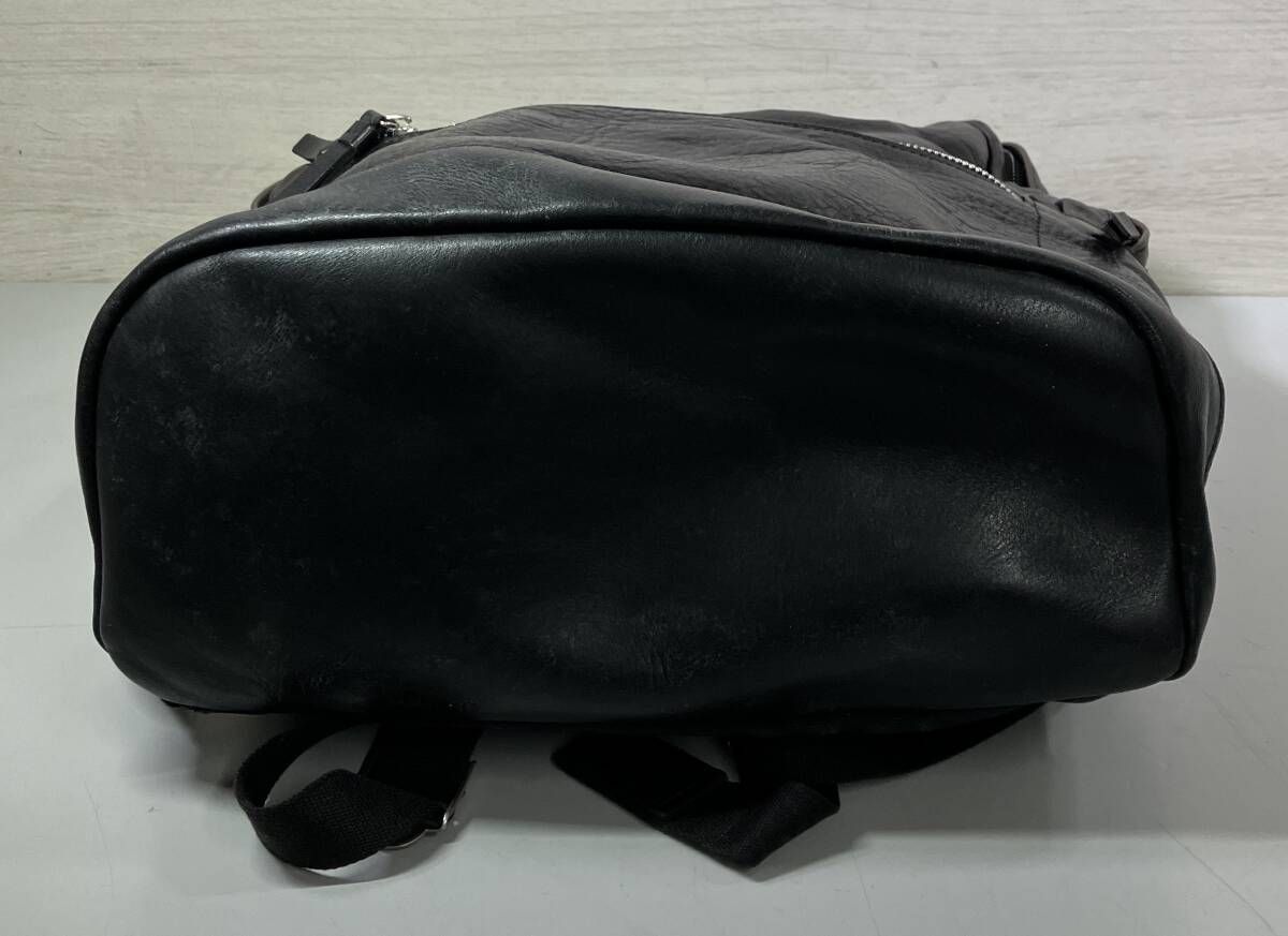 PORTER こげ茶 レザー リュック