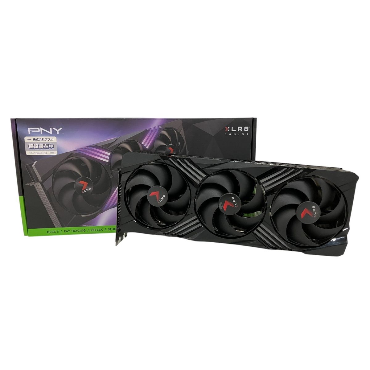 PNY GeFORCE RTX 4070Ti SUPER 16GB XLR8 グラフィックボード PCパーツ B10589847