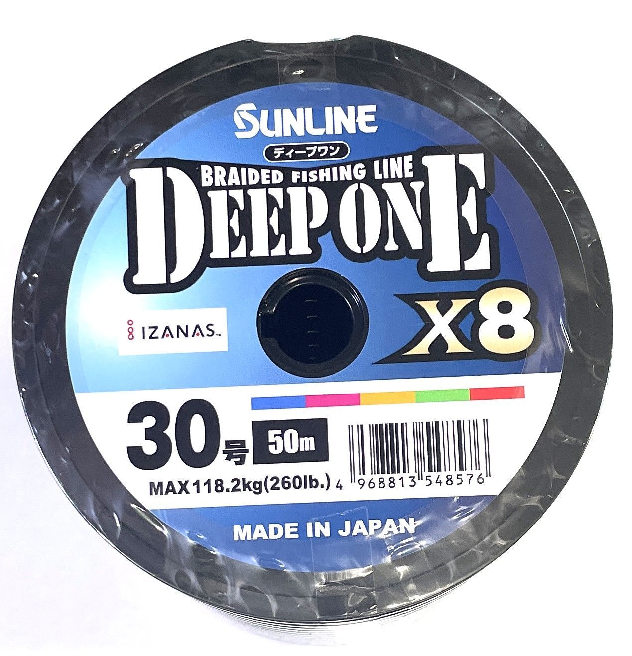 サンライン ディープワン X 8 PEライン 30号 200 m 8本撚りマルチ 10 m× DEEP ONE SUNLINE 釣糸