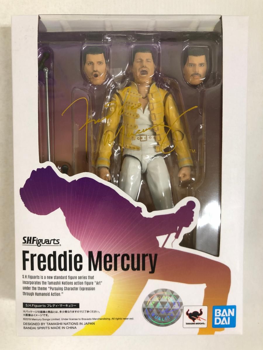 S H フィギュアーツ フレディ マーキュリー 約140mm PVC-ABS製 塗装済み可動フィギュア