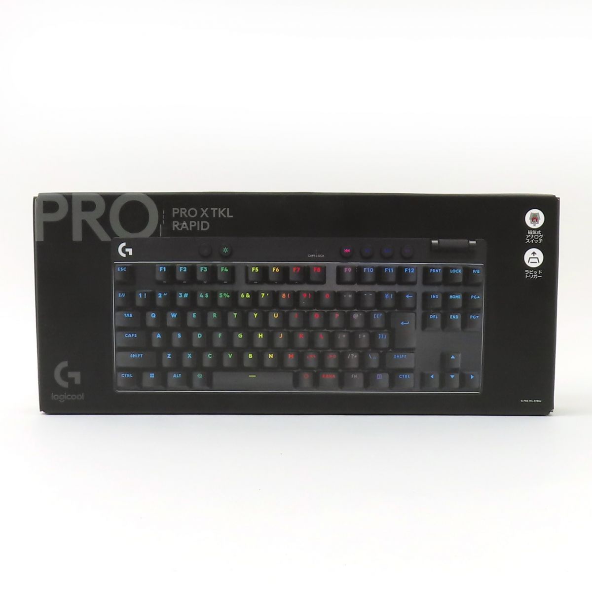 Logicool ロジクール PRO X TKL RAPID 有線ゲーミングキーボード G-PKB-TKL-RTBKd ブラック